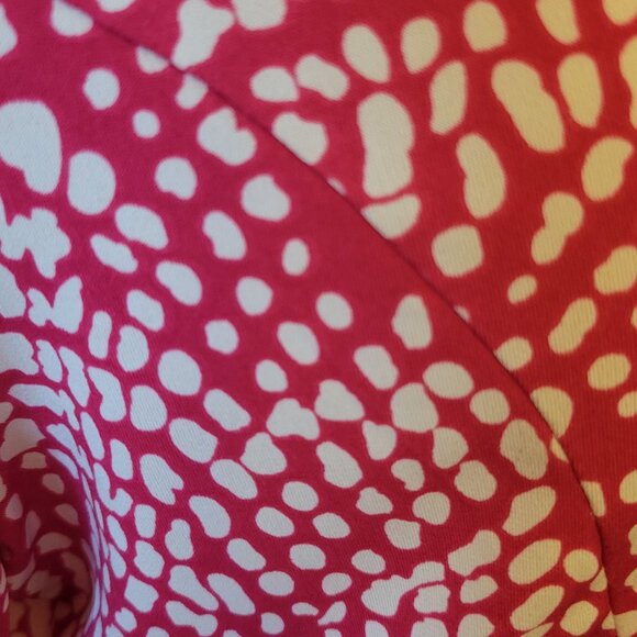 Susan Graver Pink V-Neck L/S Blouse A298487 - Size M - EUC - Picture 4 of 9